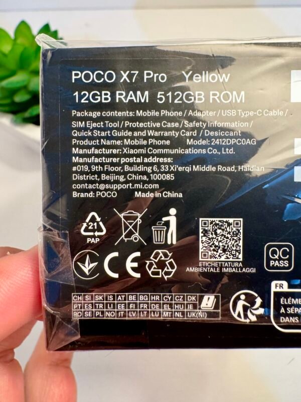 Poco X7 Pro 512GB Amarelo